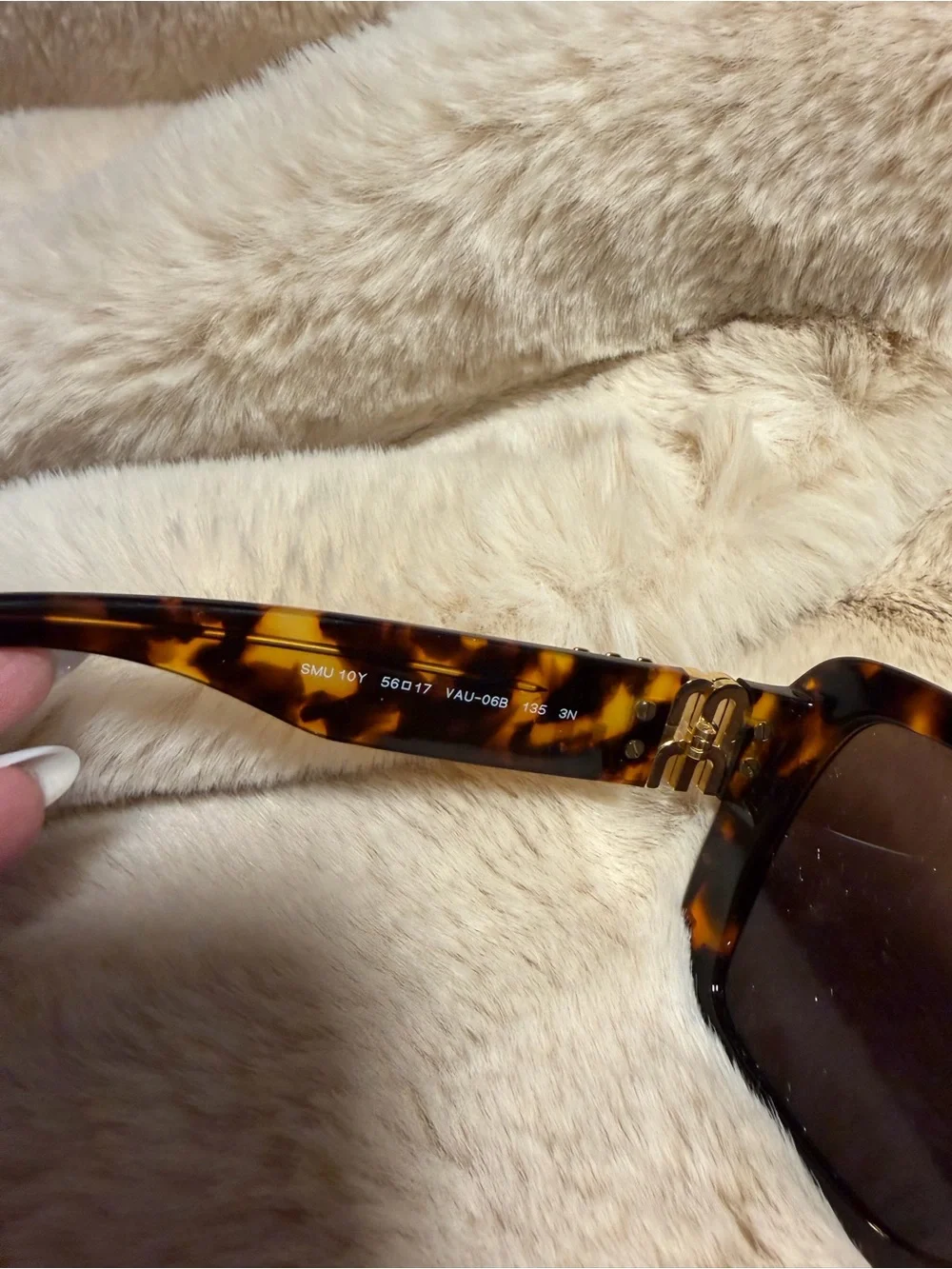 Miu Miu Tortoiseshell Sunglasses with Brown Lenses
